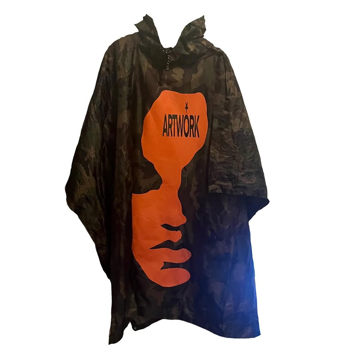 AW25 FACE PONCHO