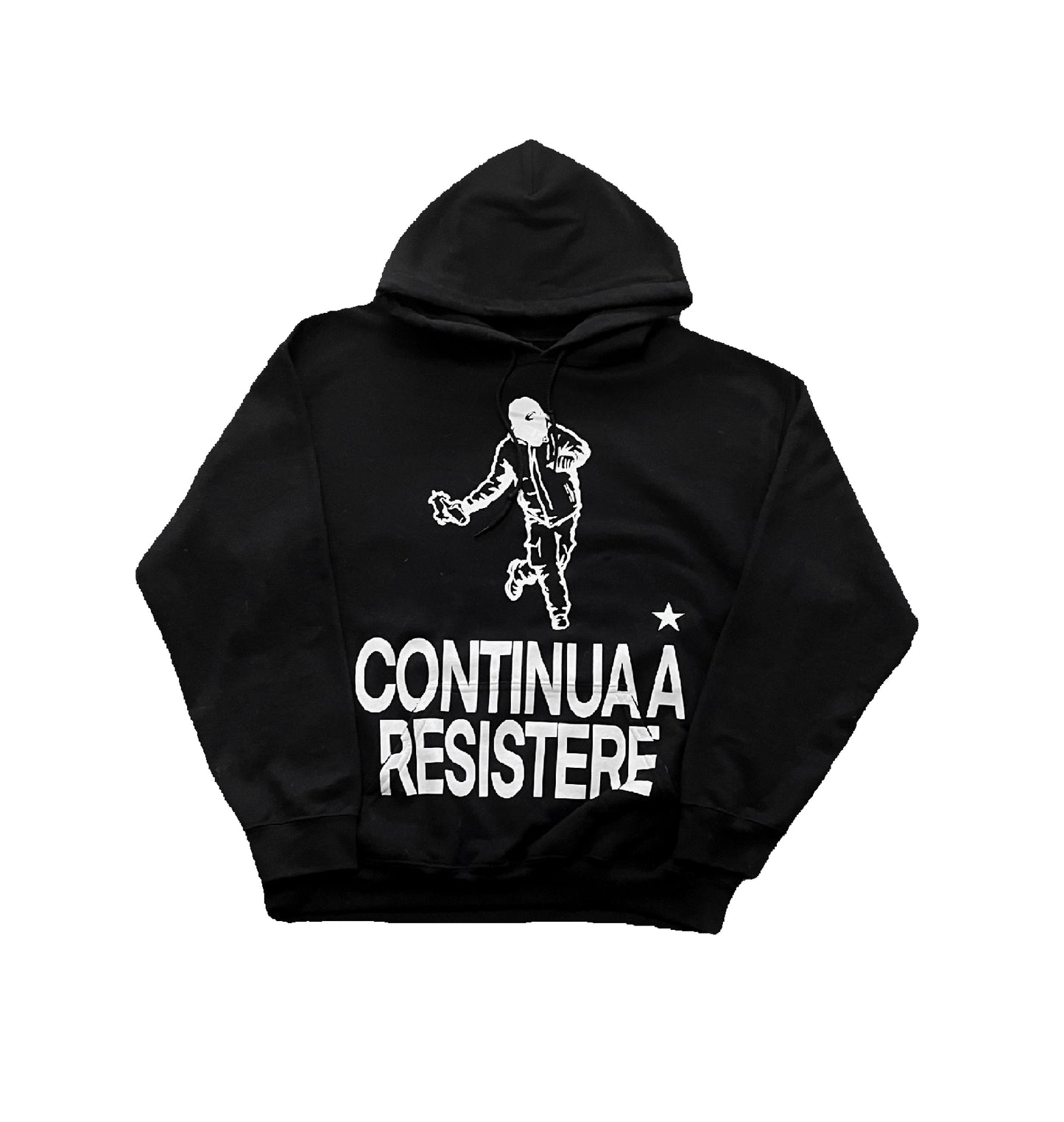 RESIST HOODIE - BLACK