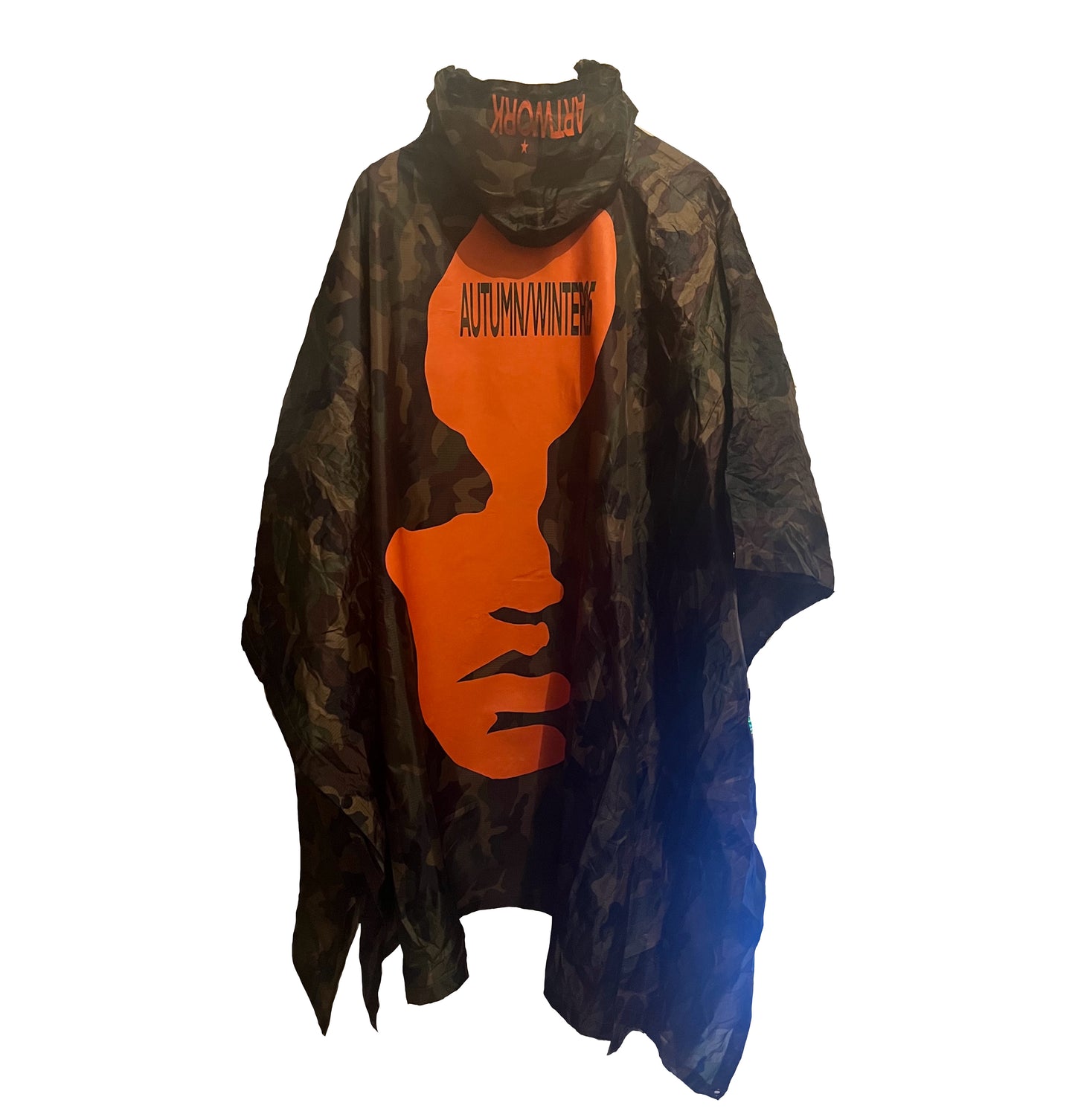 AW25 FACE PONCHO