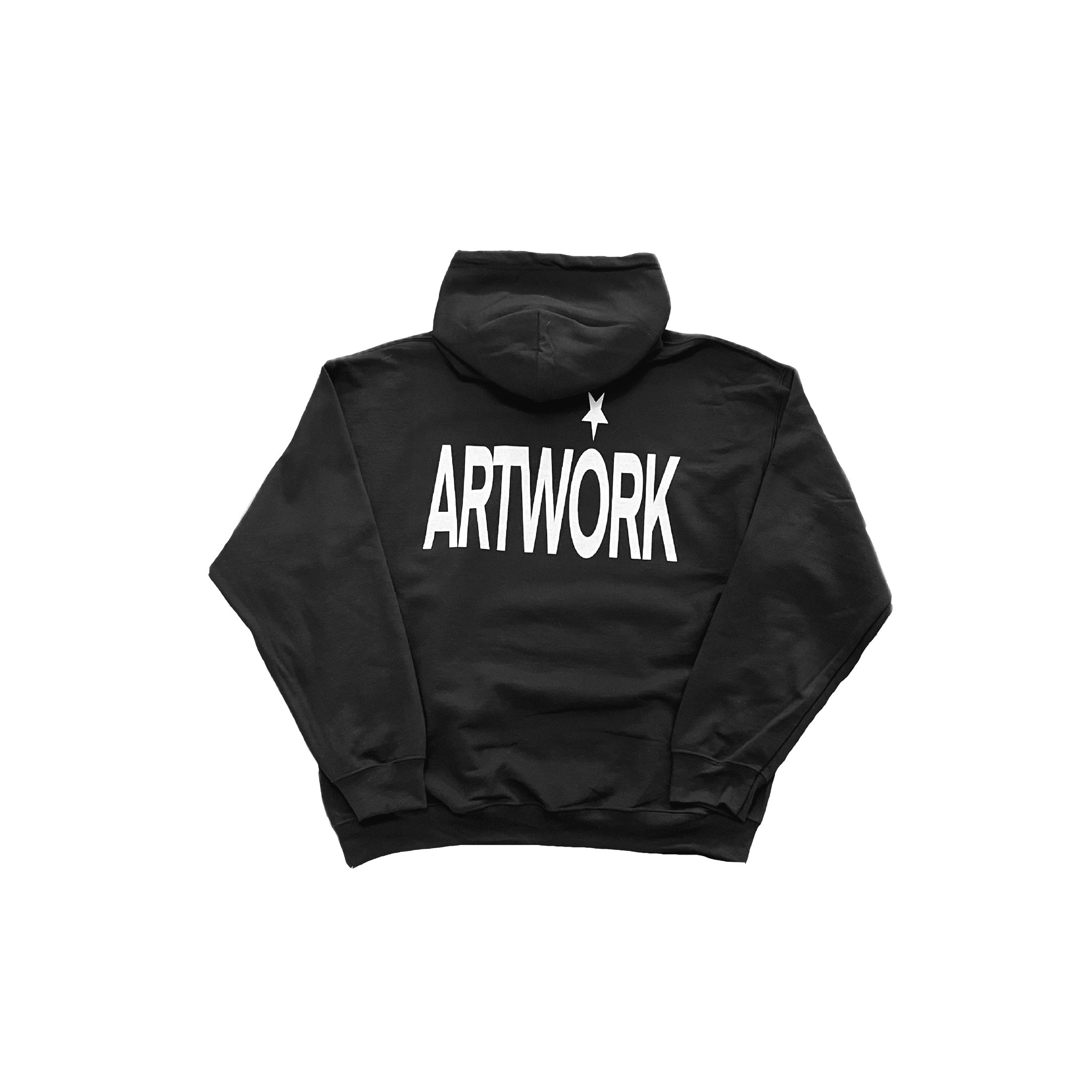 1 IN 8 HOODIE - BLACK