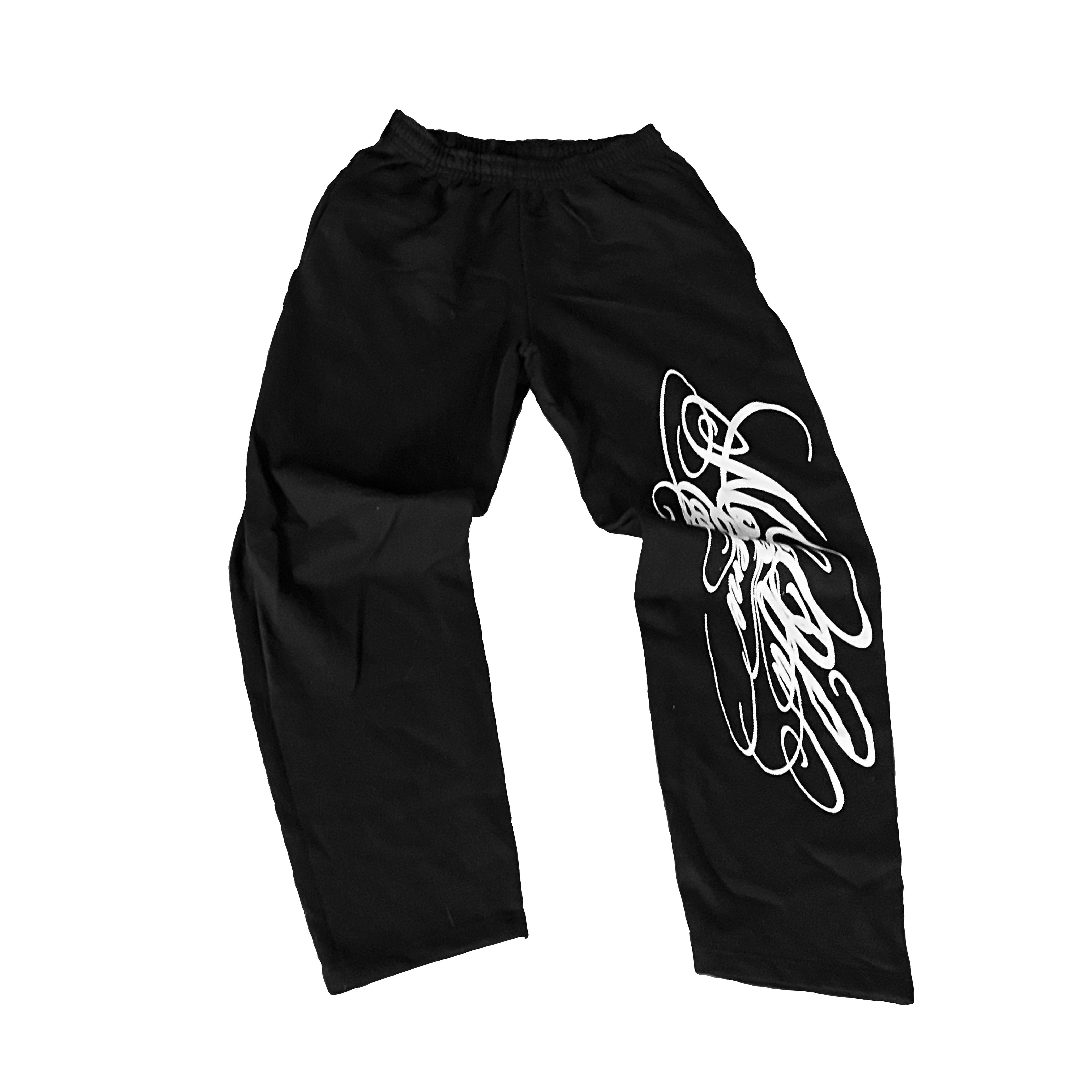 NON VA BENE JOGGERS - BLACK