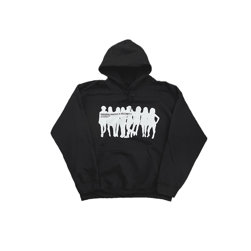 1 IN 8 HOODIE - BLACK