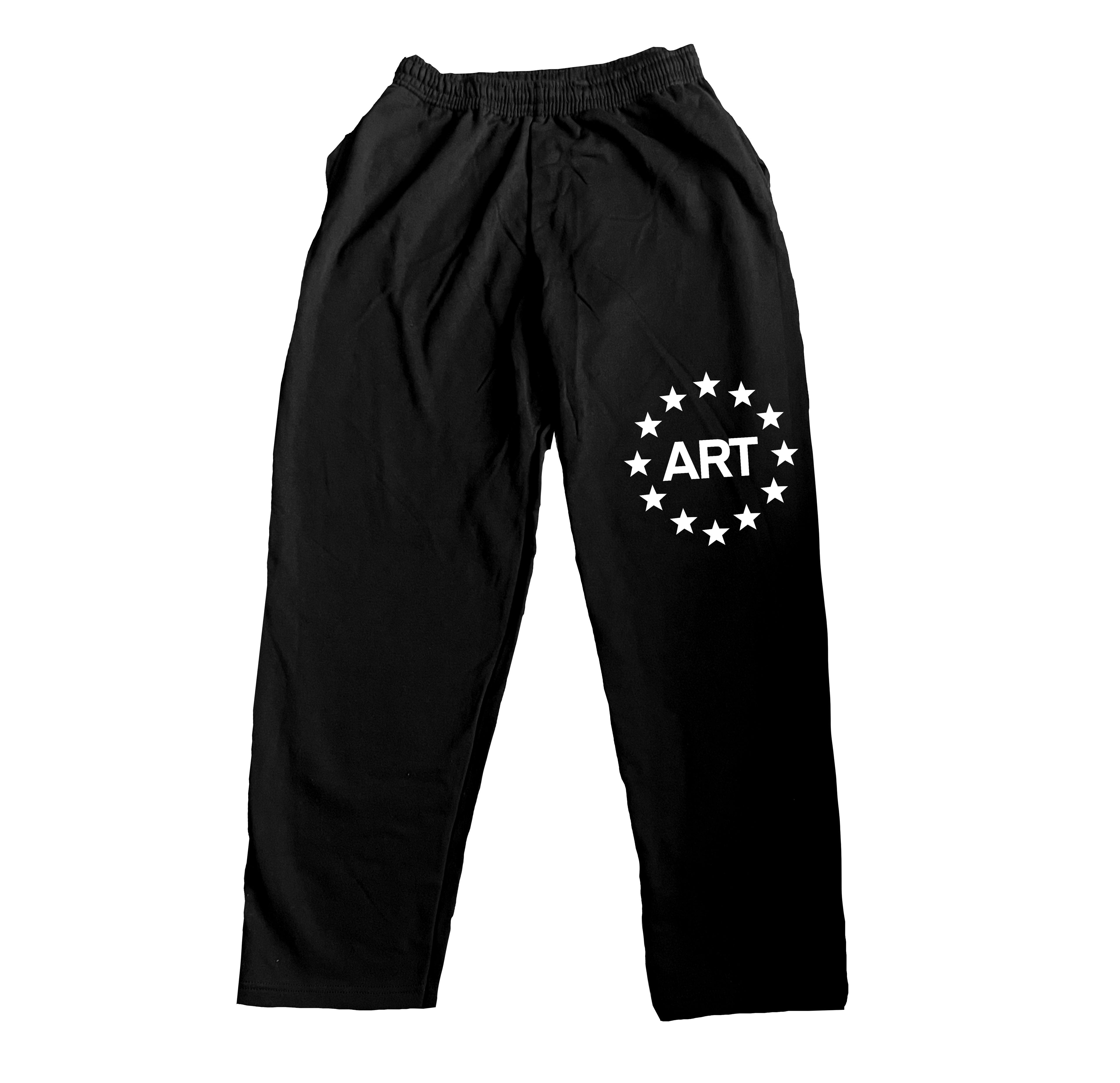 “ART” JOGGERS - BLACK