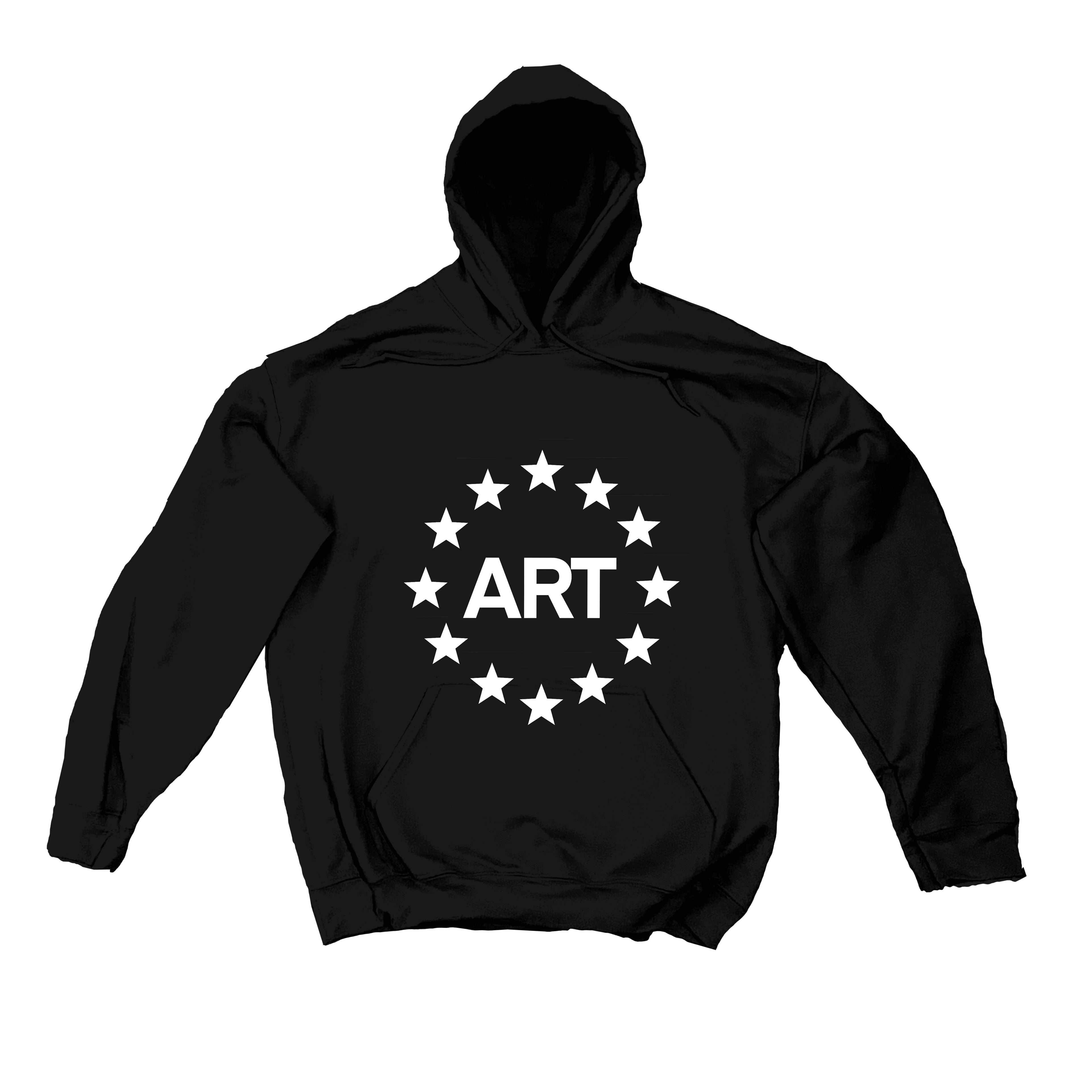 “ART” HOODIE - BLACK
