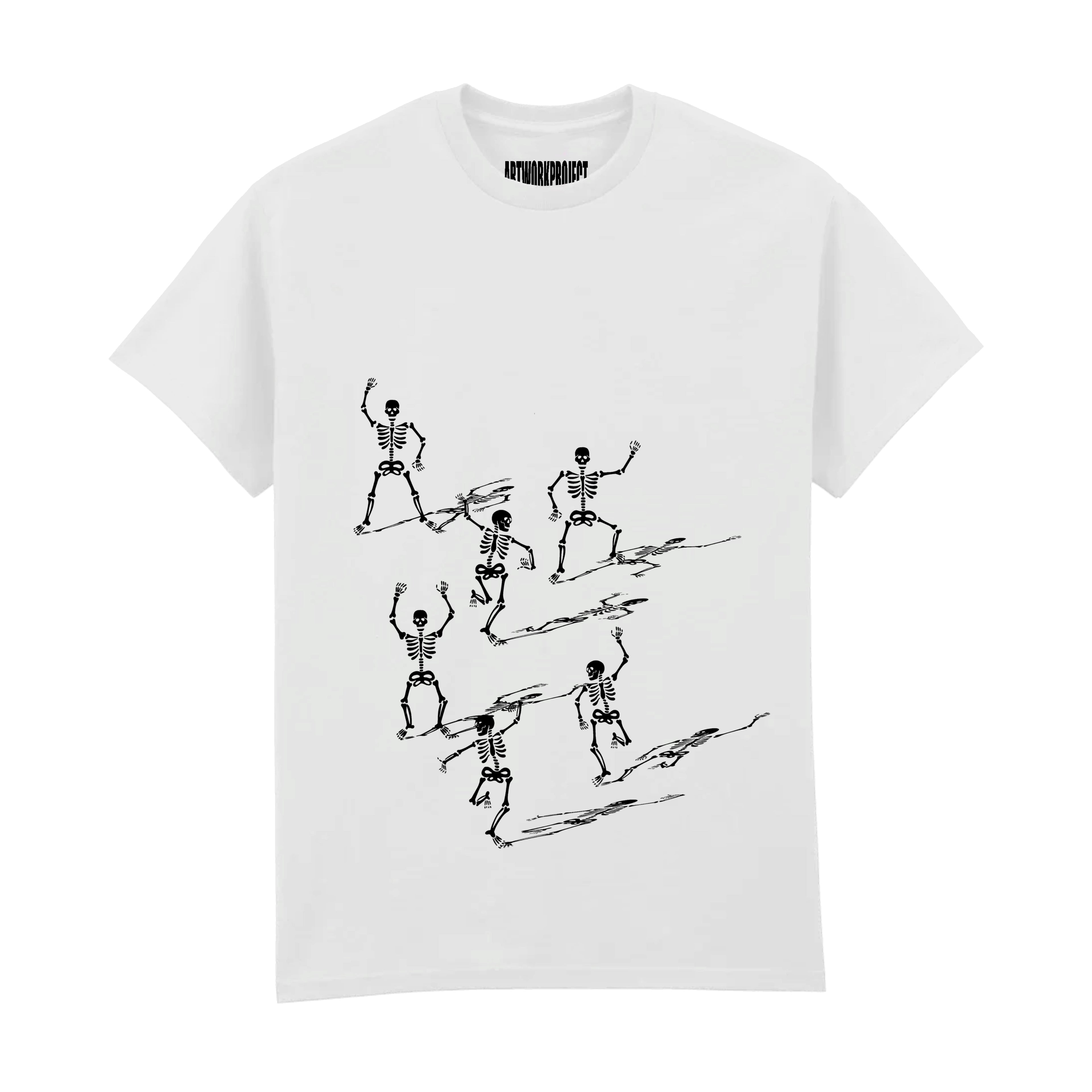 DANCING SKELETONS T SHIRT01